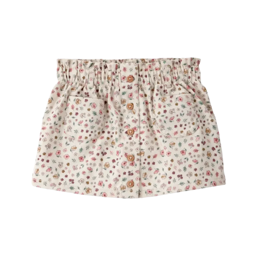 Falda Carter's para Niña - Estampado Floral y Cintura Elástica (3T)