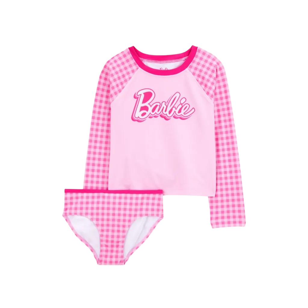 Vestido de Baño Carter's Barbie para Niña - Protección UV y Manga Larga (4)