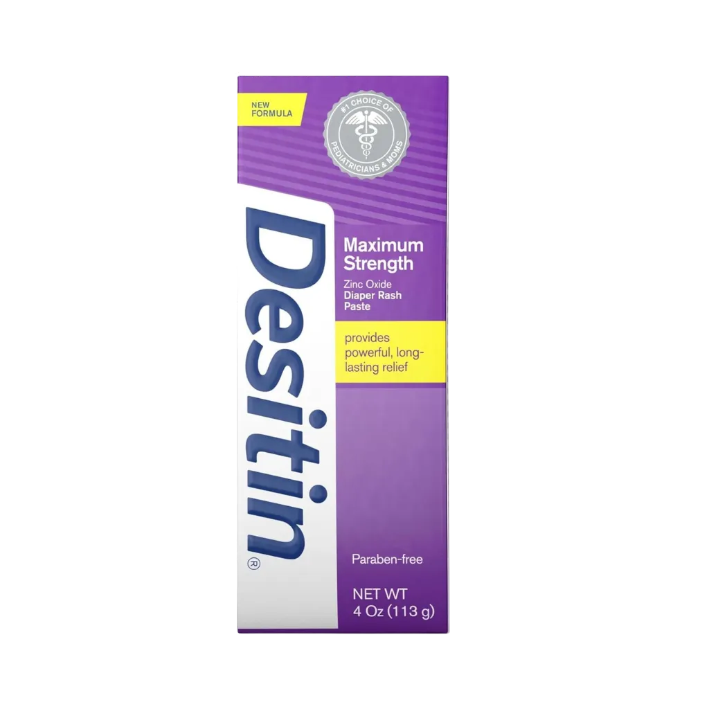 Crema Desitin Alivio Máximo - 40% Óxido de Zinc (113 g)