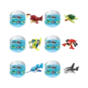 Huevos de Pascua Sorpresa con Bloques de Construcción - Animales del Oceano