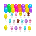 Huevos de Pascua Sorpresa con Juguetes Saltarines