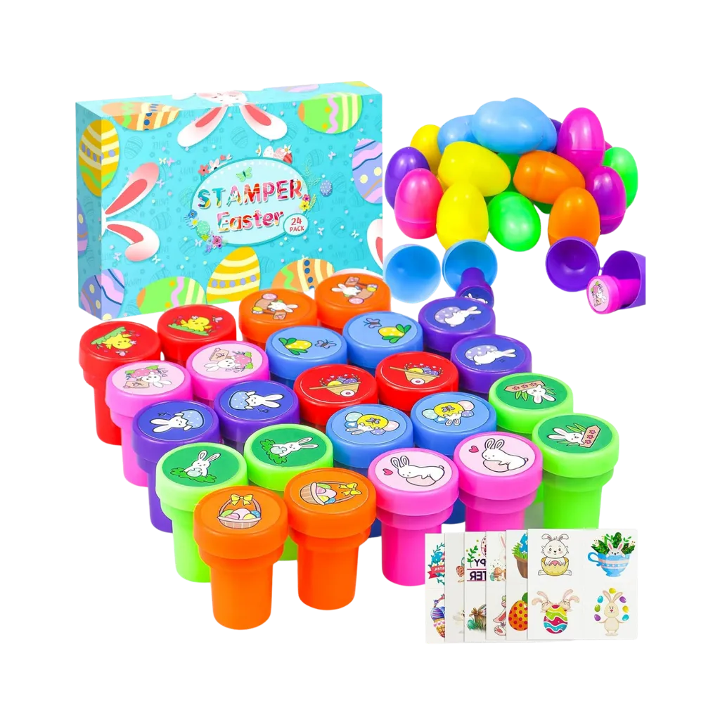 [TEM-08] Huevos de Pascua Sorpresa con Sellos