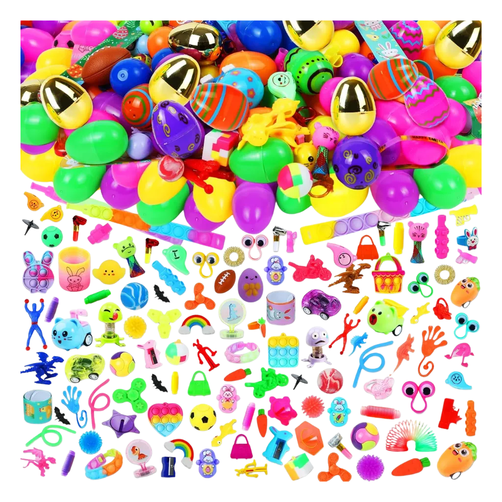 [TEM-27] Huevos de Pascua Sorpresa con Juguetes Variados