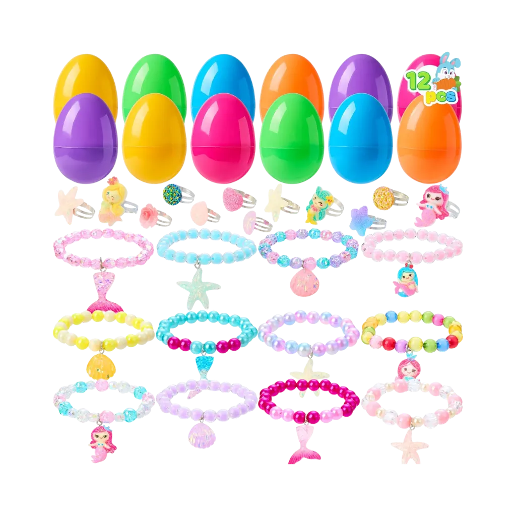 Huevos de Pascua Sorpresa con Pulsera y Anillo
