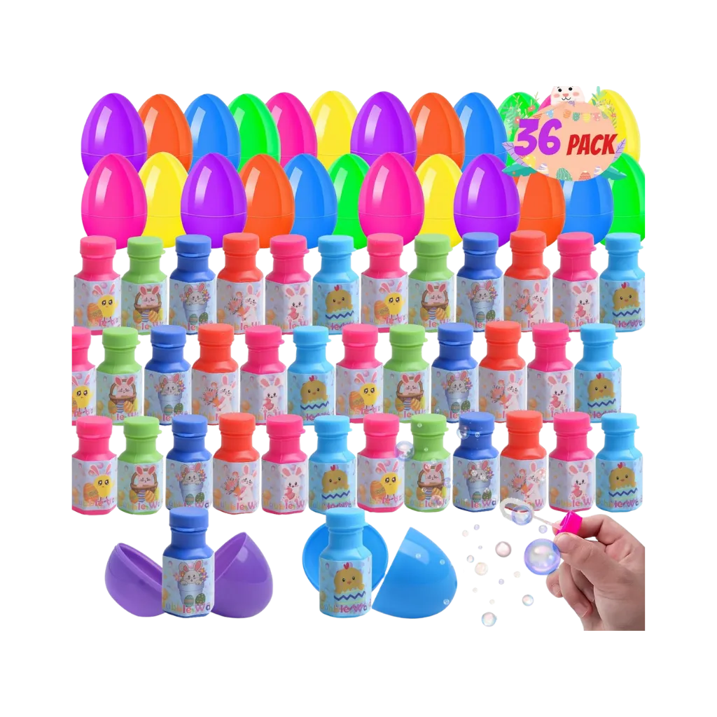 [TEM-37] Huevos de Pascua Sorpresa con Burbujas de Jabón