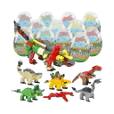Huevos de Pascua Sorpresa con Bloques de Construcción - Dinosaurio